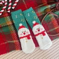 thumbnail image 2 of CPNG Fuzzy Socks for Kid, Cozy Socks Santa Plush Sleep Cozy Winter Soft Warm Fleece Fluffy Stockings Warm Fluffy Winter Slipper Christmas Sock Home Sleeping Sock, 2 of 6
