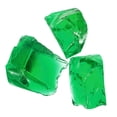 thumbnail image 1 of Uxcell Fire Glass for Fire Pit, 5-8cm(2" to 3.1") High Luster Reflective Glass Rocks, Dark Green, 1 of 5
