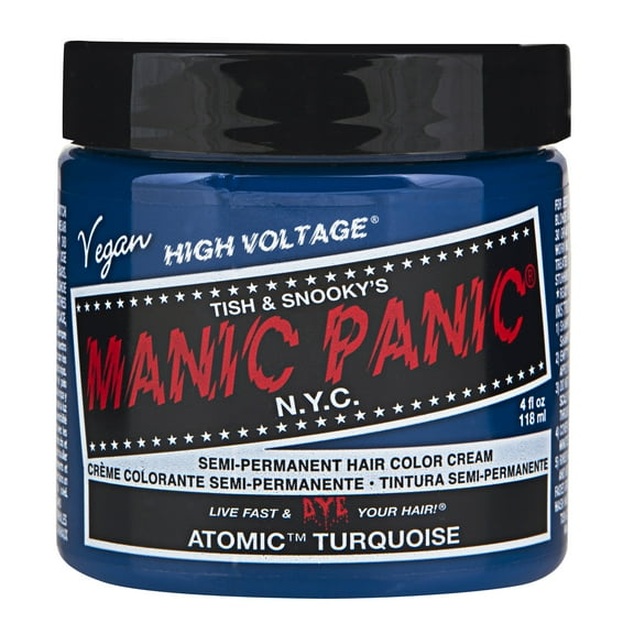 Atomic Turquoise Classic High Voltage Semi-Permanent Hair Color