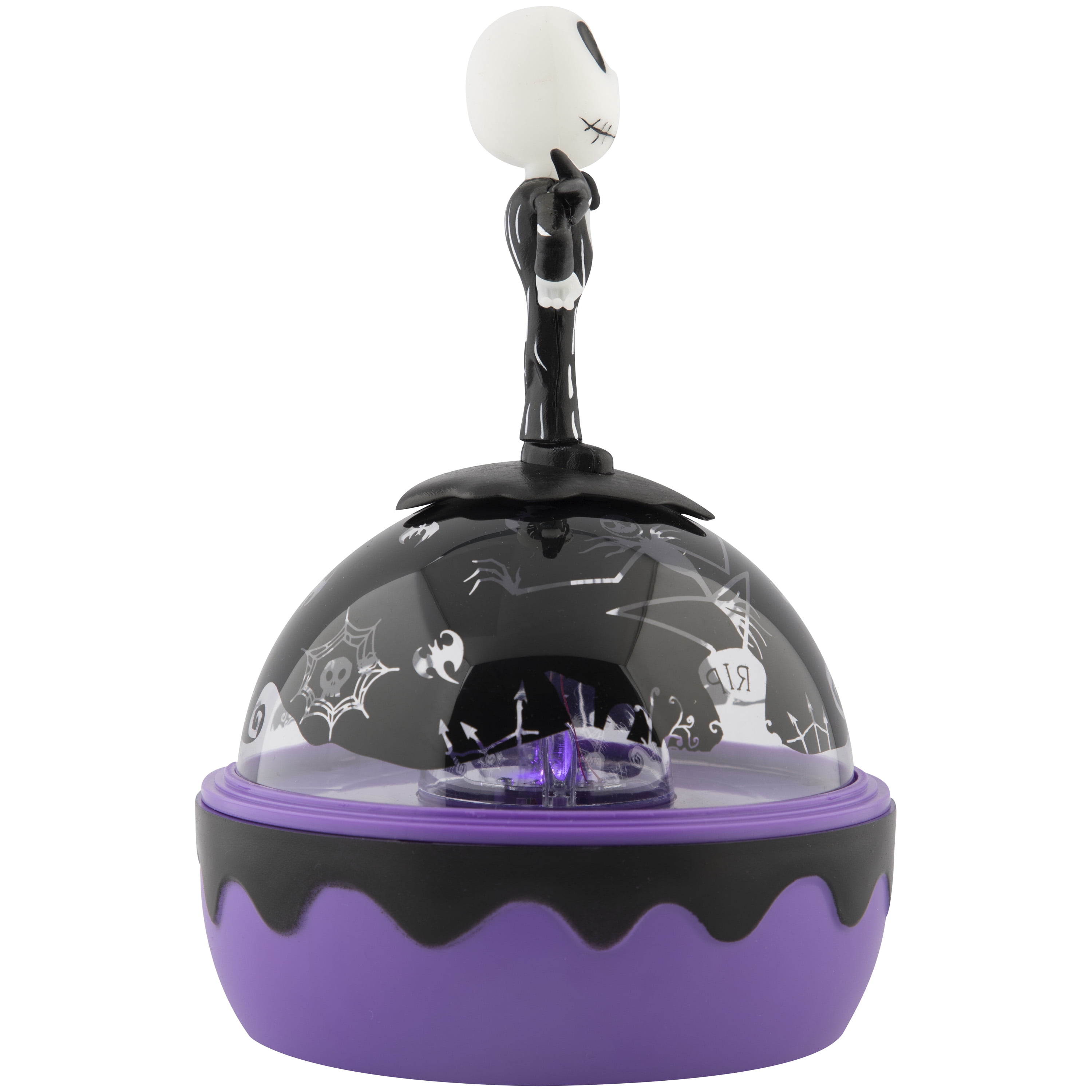 Halloween Lightshow Projector Lights Tabletop Shadow Lights Holiday Lighting Jack Skellington Figural Topper Disney