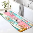 thumbnail image 3 of YIMEIS Cute Cat Full-House Coverage Flannel Mat Set 19.7''*31.5''/17.7''*47.2'', Soft & Non-Slip, Multi-Use Rug for Bathroom, Bedroom & Hallway, 3 of 10