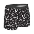 thumbnail image 4 of Uemuo Anchors Pattern Men's Boxer Briefs,Trunk Anti-Chafing,Comfortable, Durable, and Stylish Underwear-Large, 4 of 9