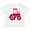 AA-White, variant on Inktastic Farming Red Tractor Boys or Girls Toddler T-Shirt