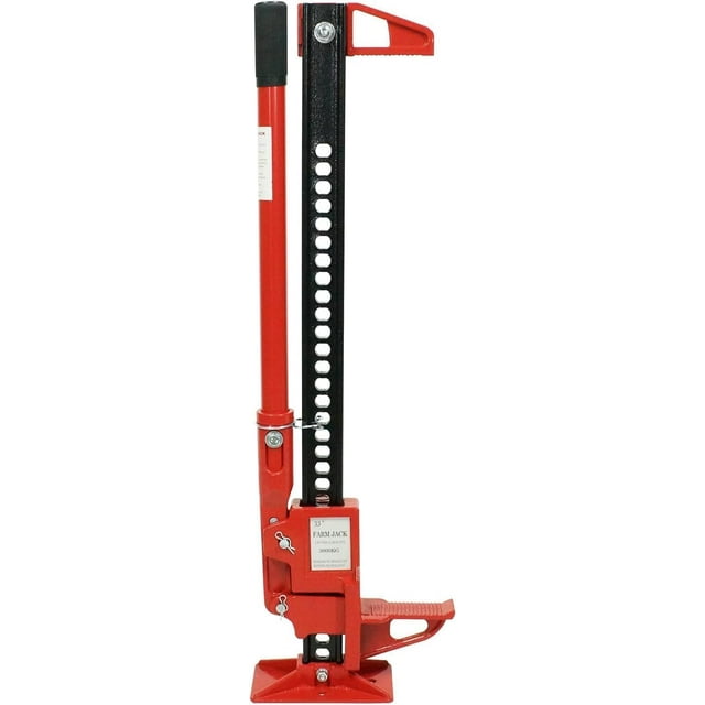 BeesClover Heavy-Duty Farm Jack with Ratcheting Off Road Bumper Jack w Safety Lock