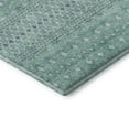 thumbnail image 4 of Addison Rugs Mayfield Washable Transitional Boho Aqua Rectangle Rug, 9' x 12', 4 of 6