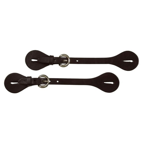 Schneiders Black Leather Spur Strap Perfect for Horse Enthusiast | Rider Control
