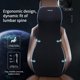 thumbnail image 4 of Reposacabezas de cuero para automóvil, soporte lumbar, espuma viscoelástica, almohada para el cuello, cojín trasero, soporte para la cintura del asiento, accesorios interiores del automóvil, 4 of 5