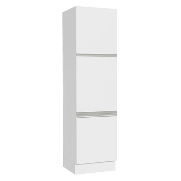 Mueble Despensa Madesa Glamy 3 Puertas G26607GL Blanco