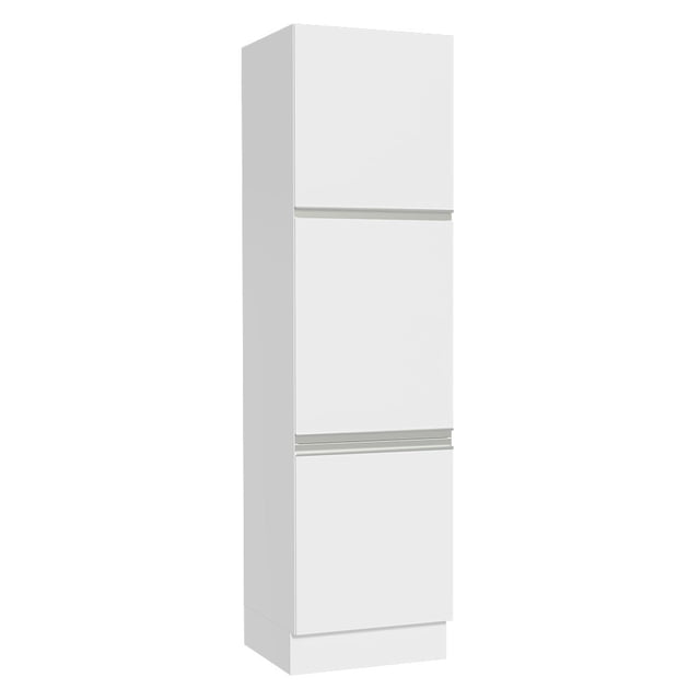 Mueble Despensa Madesa Glamy 3 Puertas G26607GL Blanco