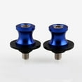 thumbnail image 5 of Toddmomy 2Pcs Blue Aluminum Alloy Motorcycle Swingarm Spools Sliders for Motorcycle Accessories in 6X5X5CM, 5 of 8