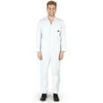 thumbnail image 3 of Natural Workwear Adult Mens Big & Tall Unisex Long Sleeve Coverall White 4X-LargeTall - Runs 1 Size Small, 3 of 3