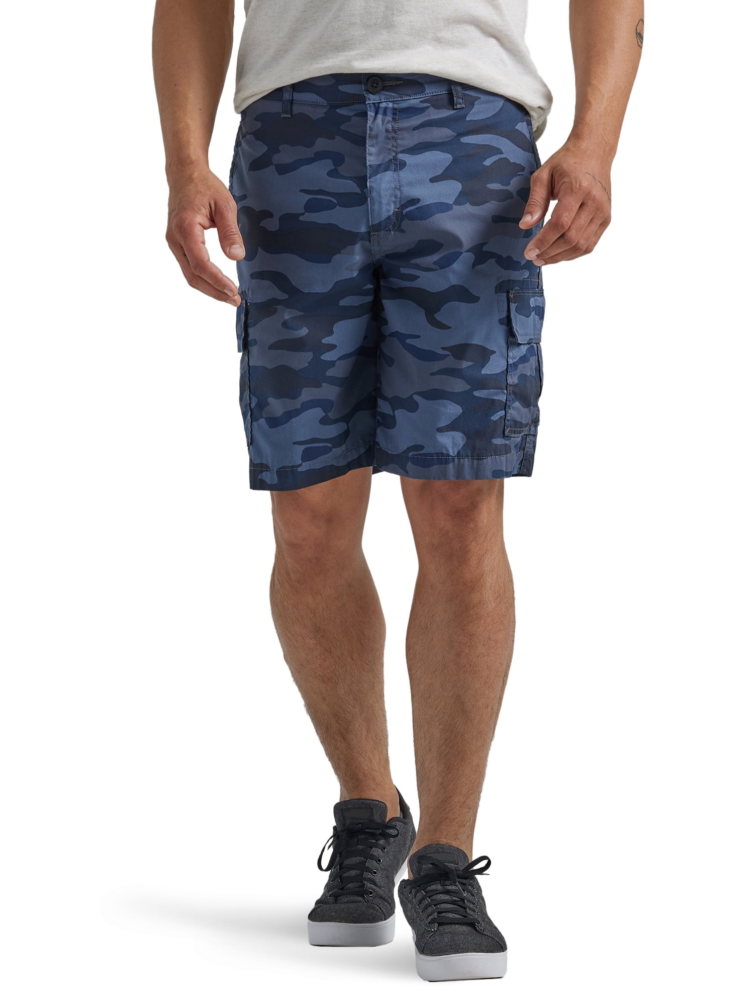 Lee® Men's Hybrid Motion Flex Regular Fit Cargo Shorts - Walmart.com