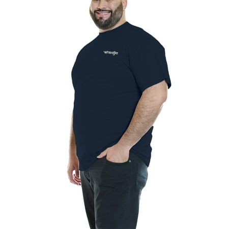Wrangler Men’s Big and Tall Logo T-Shirt, Sizes 1XL-6XL