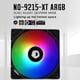thumbnail image 4 of PWM ARGB 4PIN PC Case Heat Cooling Fan Desktop CPU/GPU Chassis Radiator Coolers, 4 of 8