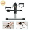 Exercise Peddler for Seniors, Portable Folding Fitness Pedal, Tension Adjustable, Stationary Under Desk Indoor Exercise Bike Arms, Legs, Physical Therapy Calorie Counter