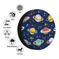 thumbnail image 4 of Goofa Planets and Stars Pattern Universal Tire Cover for Jeep, SUV, Truck, and Trailer – Waterproof, UV-Resistant,Easy to Install, Fits 14"-17" Tires-17 inch, 4 of 6