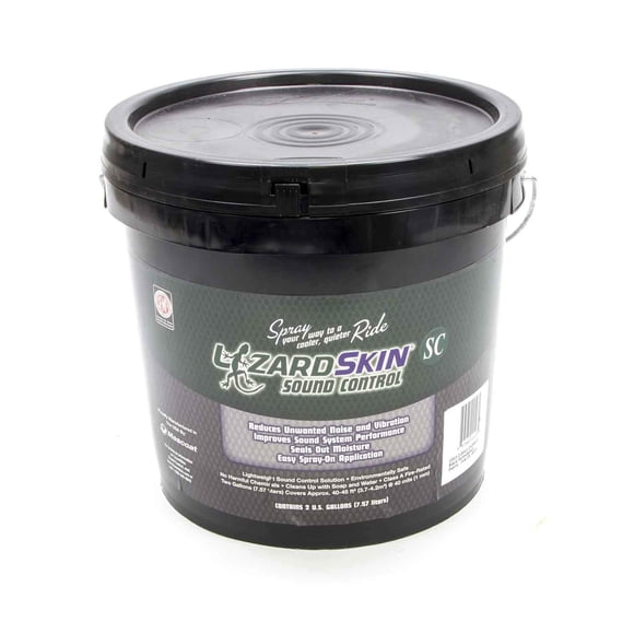 LizardSkin 50115 Contrôle Sonore Isolation Céramique - 2 Gallons, Noir