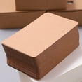 thumbnail image 3 of Hzzsbu 50pcs Vintage Blank Note Cards Double Sided Thick Cardstock DIY Greeting Invitation Message Note Cards Craft Paper for Drawing Calligraphy, 3 of 7