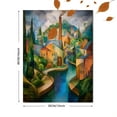 thumbnail image 3 of Qisvanset 12x16 Inch Mountain Trail Landscape Canvas Print Wall Art, 3 of 5