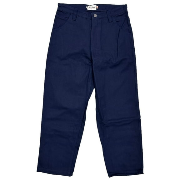 Honor The Gift Men's The Fairfax Baggy Relaxed Fit Heavyweight Canvas Twill Pants (30, Navy)