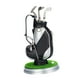 thumbnail image 4 of Bolsa de golf con portabolígrafos en miniatura, práctico con base para recuerdo de eventos. plata, 4 of 9