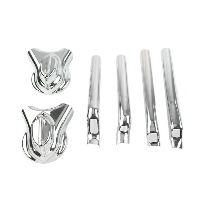 6Pcs Motorcycle Rear Phantom Swingarm Axle Covers Kit For Harley Softail FXST FXSTC FLSTC FXS FLS FLSTF FLSTFB FLSTN