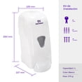 thumbnail image 4 of Gel Kleen. Jabonera Rellenable Espuma. Dispensador Manual Jabón Espuma para Manos. Blanco, 4 of 4