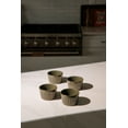 thumbnail image 5 of Thyme & Table 4-Piece Ramekin Set - Moss Green Ribbed, 5 of 6