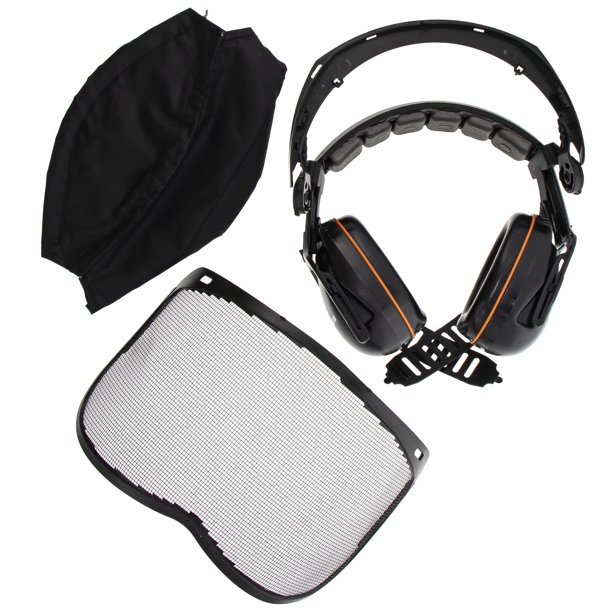 Husqvarna 505665358 Black Durable Hearing Protector Earmuffs with