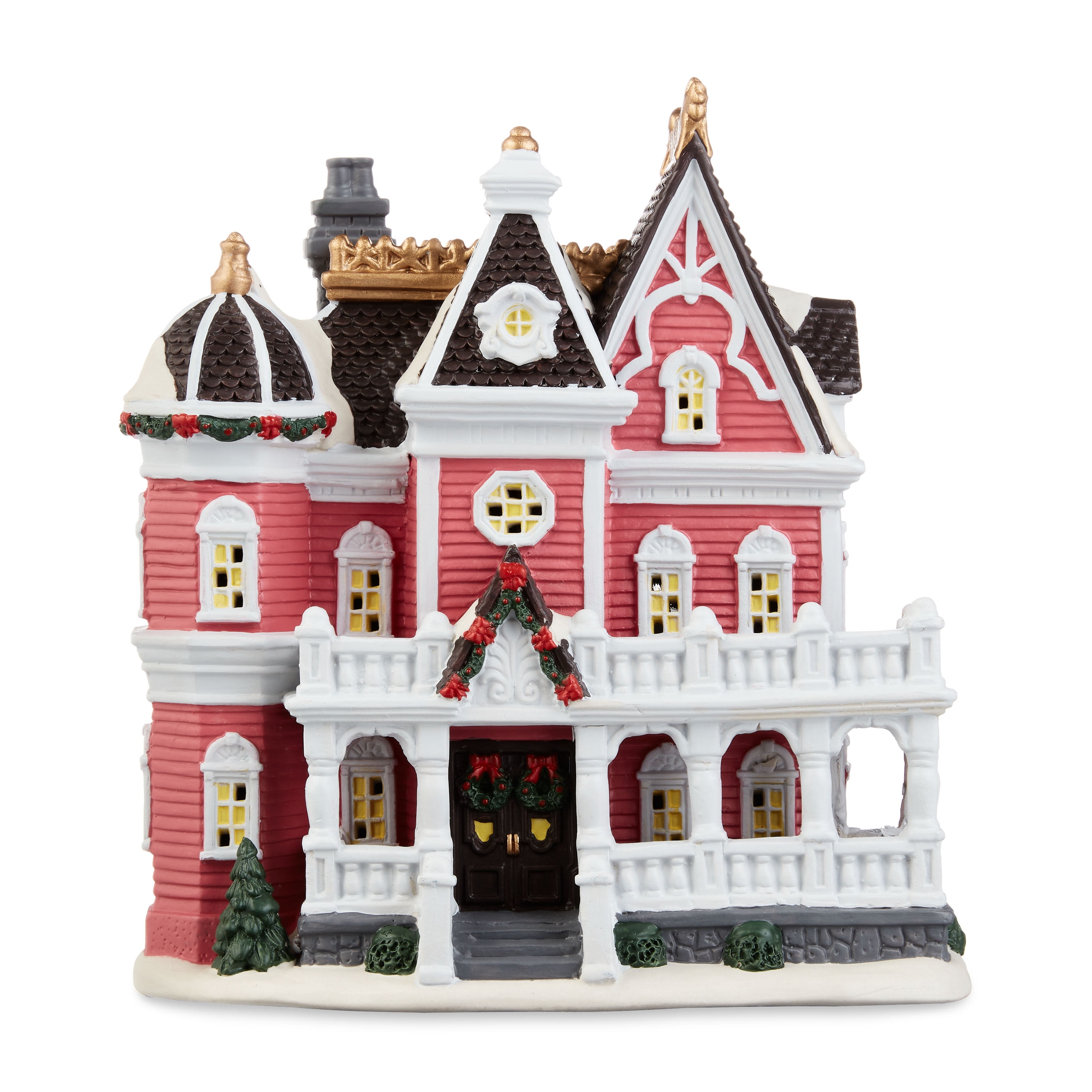 Holiday Time Christmas Village Indoor Decor MultiColor Residence, 8.25