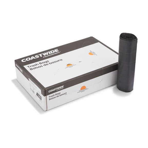 Staples 56 GALLON 43X48 BLACK 16MIC CW57392/Z8648VK