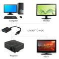 thumbnail image 3 of fankhu USB to VGA Adapter 1080P Multi-Display Video Graphics Card Converter Cable, 3 of 9