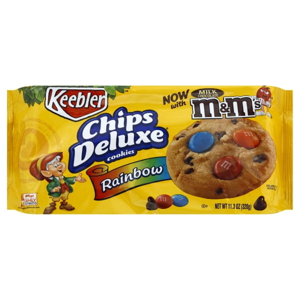 Keebler Chips Deluxe Rainbow Cookies, 11.3 Oz.
