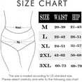 thumbnail image 3 of Women's French Ice Silk Lace Belly Panties High Waisted Ladies Briefs Sexy Underwear for Women 6-Pack, 3 of 10