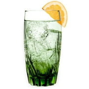 Angle View: Anchor Hocking Fern Green Central Park 17-oz. Drinkware, Set of 4