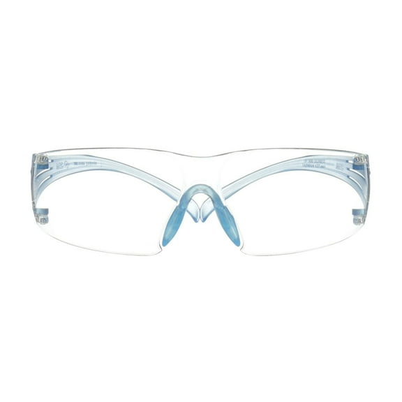 3M SecureFit 300 Series, SF301SGAF-LBL, Ice Blue Temples