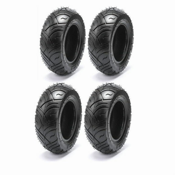 4pcs 13x5.00-6 Tire Tubeless 13x5-6 Tire for Lawn Mower ATV Quad Buggy Go Kart Scooter Snowblowers Utility Vehicles Garden Tractors Razor Dirt Quad Bike (4 Pack)