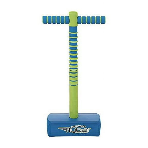 Flybar My First Jump and Squeak Pogo Stick Blue for Boys Ages 3 and Up