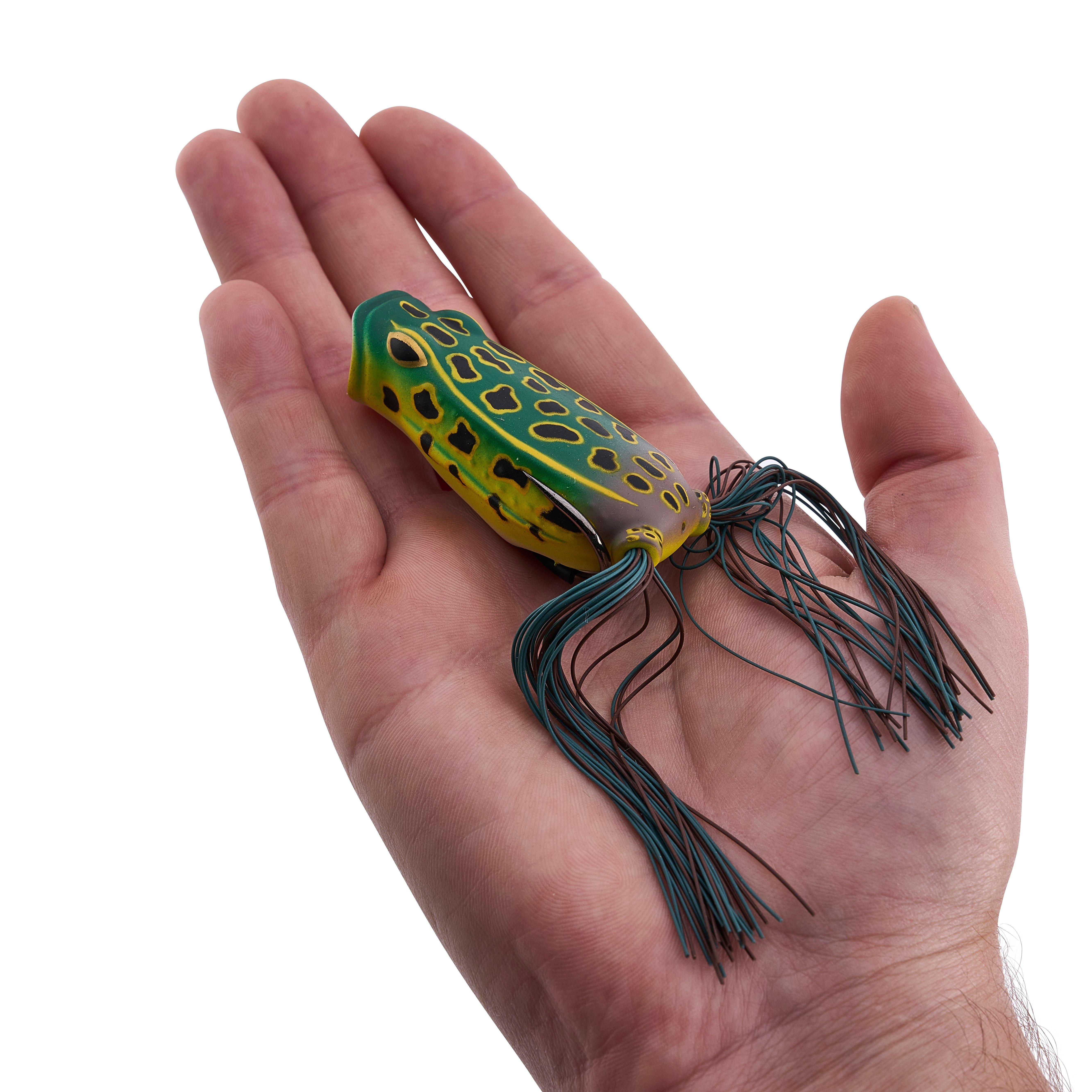 Berkley Swamp Lord Popping Hollow Body Frog, 2/3 oz, Spring Frog