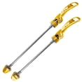 thumbnail image 1 of Bike Axle Quick Release Skewer Front Rear Axle Wheel Hub for Mountain Bike Gold, 1 of 5