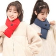 thumbnail image 3 of CNKOO Unisex Heated Scarf Soft Adjustable Pure Color Design Electric Scarf Neck Warmer, 3 of 10