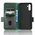 thumbnail image 4 of Allytech for Samsung Galaxy A54 Phone Case, PU Leather Folio Flip Stand Wrist Strap Card Holder Wallet Shockproof Magnetic Women Men Protective Case Cover for Samsung A54 5G 6.4" (2023), Green, 4 of 5
