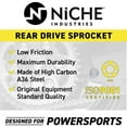 thumbnail image 6 of Niche 520 45T Rear Drive Sprocket for BMW S1000RR Motorcycle 519-CDS2484P, 6 of 6