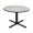 Maple, variant on 42 In. Round Cain Lunchroom Table - Mahogany