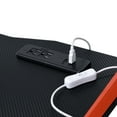 thumbnail image 5 of ACME Dragi Gaming Table with USB Port in Black and Red, 5 of 7