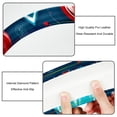 thumbnail image 3 of Electrocardiogram 14.5 Inch Printing PVC Leather Car Wheel Cover Steering Wheel Cover Auto Accessories, 3 of 6