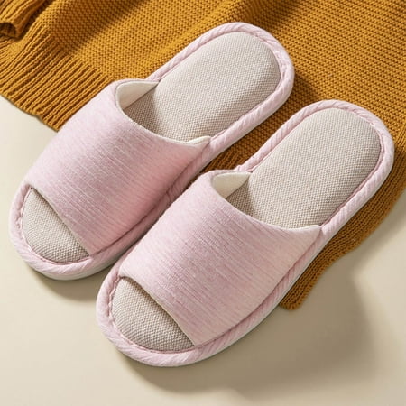 

Women s Cotton Slippers Warm Home Cute Soft Plush House Slippers
