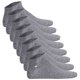 thumbnail image 1 of TOM TAILOR Paquete de 4 Calcetines Unisex - Básico, Calcetines de zapatilla, unicolor Gris 39-42, 1 of 3
