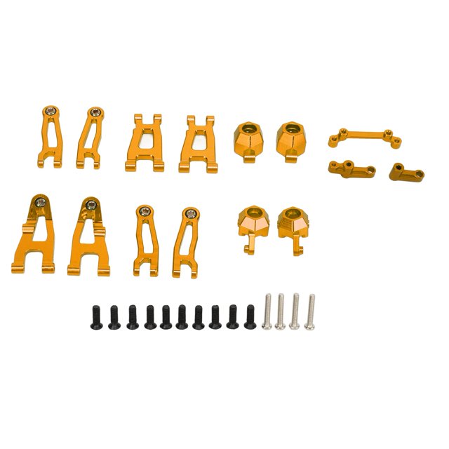Kit de piezas de mejora RC, juego de actualización delicado y ligero de aleación de aluminio para coche UDI UD1603 UD1604 1/16