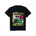 thumbnail image 1 of Boys Girls Stop Crying Mom It's Just My First Of Kindergarten T-Shirt TEE TOP, 1 of 6